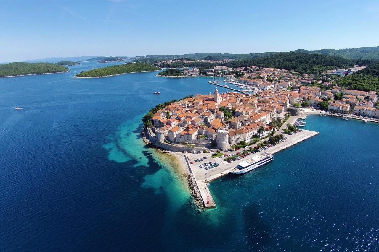 Apartments By The Sea Korcula - 10051 エクステリア 写真